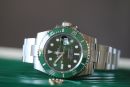 Rolex Submariner "Hulk"116610lv perfect full set out of production von Rolex