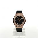 Classic Fusion King Gold Pavé 33mm von Hublot