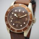 Tudor Black Bay Bronze 79250BM, Bronze/ Leder, Box+Papiere 2018, TOP von Tudor