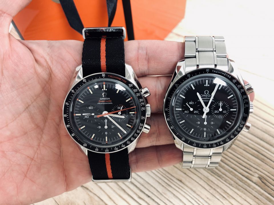 Seltene Omega 8 Tag Auto Armaturenbrett Uhr mit chronograph