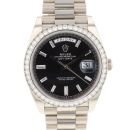 Day-Date 40 White Gold President Factory Baguette Diamonds 228349RBR von Rolex