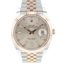 Datejust 41 Steel Everose Gold Jubilee Fluted von Rolex