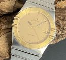 Omega Constellation Quarz Edelstahl/Gelbgold von Omega