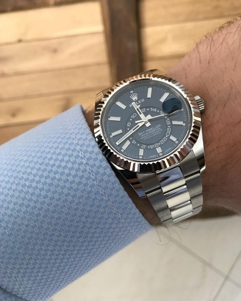 Rolex sky dweller stahl shop