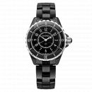 Chanel J12 Ceramic High-resistance Black and Steel 33 mm H5695 von Chanel
