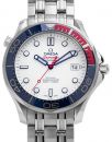 Omega Seamaster 300m Commander's Watch Limited Edition 212.32.41.20.04.001, Strichindizes, 2017, Sehr Gut, Gehäuse Stahl, Band: Stahl von Omega