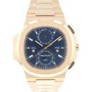 Nautilus 5990/1R Rosegold Travel Time Chronograph Like New 2022 von Patek Philippe