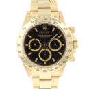 Daytona Zenith Yellow Gold Black Dial von Rolex