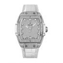 Spirit Of Big Bang Titanium White Full Pavé von Hublot