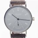 Nomos Glashütte Tangente Ref. 125 Edelstahl mit Lederband von Nomos Glashütte