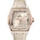 Spirit of Big Bang Beige Ceramic King Gold Diamonds von Hublot