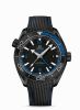 Seamaster Planet Ocean 600M Co-Axial 45.5 Master Chronometer GMT Deep Black Blue
