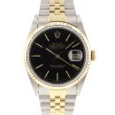 Datejust 36 Jubilee Gold/Steel Jubilee Black Dial von Rolex