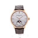 FREDERIQUE CONSTANT Slimline Automatik Silber 42mm von Frederique Constant
