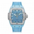 Hublot Spirit Of Big Bang Light Blue Ceramic Titanium Diamonds 39 mm 665.EN.891L.LR.1204 von Hublot