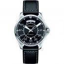 Hamilton Khaki Pilot Day-Date Herrenuhr in Schwarz H64615735 von Hamilton