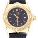 Breitling Uhr Callistino gebraucht Lady Quarz Gold Ref. K52043 Revision von Breitling