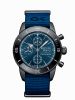 Superocean Heritage II Chronograph 44 Outerknown Stainless Steel / Blue / Econyl