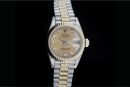 Rolex Lady Datejust (26mm) Ref.: 69179B in Tridor mit champagner Diamant-Zifferblatt aus 1985 Artikelnummer:LADYDATEJUST00051 von Rolex