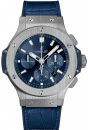 chrono big bang acier 44mm cadran bleu von Hublot