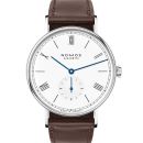 Ludwig 38 Emailleweiss von Nomos Glashütte
