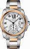 Calibre de Cartier 42 Stainless Steel / Pink Gold / Silver / Bracelet