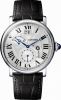Rotonde de Cartier Second Time Zone Day / Night Stainless Steel / Silver