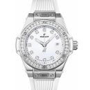 Big Bang One Click Steel White Diamonds von Hublot