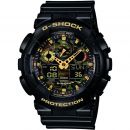 Casio G-Shock Herrenchronograph in Schwarz GA-100CF-1A9ER von Casio