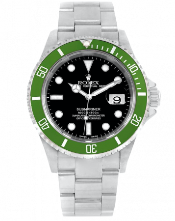 15 Angebote f r Rolex Submariner Date Kermit Stahl Uhr neu