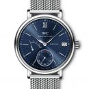 IWC Portofino Handaufzug Blau 45mm von IWC