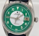 Rolex Oysterdate Precision Ref. 6694 Automatik Edelstahl mit Lederband von Rolex