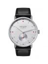 Nomos Glashütte Unisexuhr Metro neomatik 39 silvercut 1114 von Nomos Glashütte