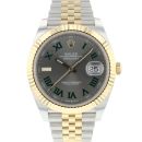 Datejust 41 Steel / Gold / Fluted / Jubilee Wimbledon Dial NEW von Rolex