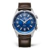 Polaris Automatic Stainless Steel / Blue / Calf