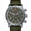 Aviator 8 Chronograph 43 Stainless Steel / Curtiss Warhawk / Canvas / Tang