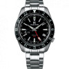 Spring Drive GMT Stainless Steel / Black / Bracelet