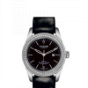 Glamour Date 31 Stainless Steel / Diamond / Black / Strap