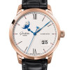 Senator Excellence Panorama Date Moonphase Red Gold / Silver / Alligator / Folding
