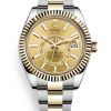 Sky-Dweller Stahl Two Tone