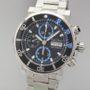 Paul Picot YACHTMAN III Chronograph - Stahl/ Stahl, Box+Papiere NEU von Paul Picot