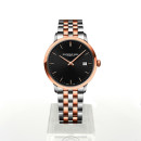 Toccata Men’s Rose Gold Black Dial Quartz Watch von Raymond Weil