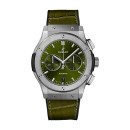 Classic Fusion Chronograph Titanium Green von Hublot