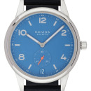 NOMOS Glashütte Club Automat Datum signalblau von Nomos Glashütte