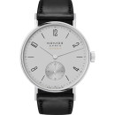 Nomos Glashütte Unisexuhr Tangente neomatik platingrau 189 von Nomos Glashütte