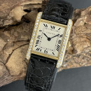 Cartier Tank Diamant Damenuhr 750 Gelbgold - Ref.10092 von Baume & Mercier