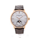 FREDERIQUE CONSTANT Slimline Automatik Silber 42mm von Frederique Constant