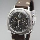 Tag Heuer Camaro Chronograph Vintage, Stahl/Leder, Valjoux 72 von Heuer
