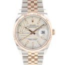 Datejust 36 Steel Everosegold Jubilee Fluted Palm Motif Dial NEW '22 von Rolex