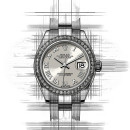 Rolex Lady-Datejust 28 von Rolex